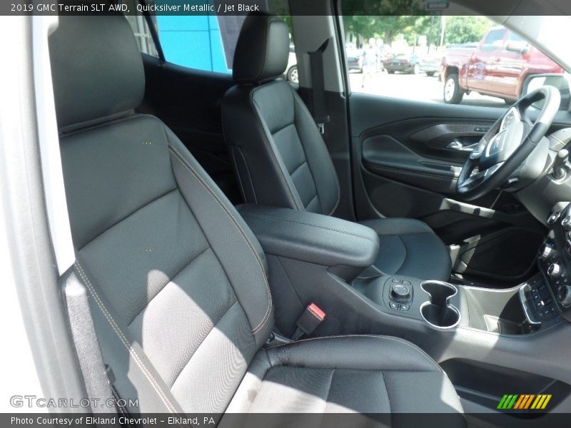 Quicksilver Metallic / Jet Black 2019 GMC Terrain SLT AWD