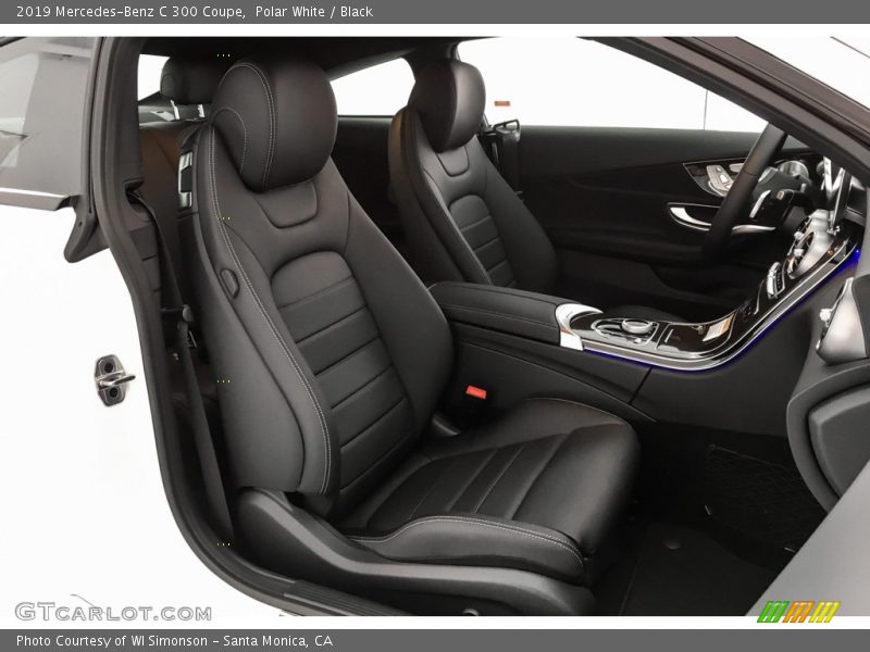 Polar White / Black 2019 Mercedes-Benz C 300 Coupe