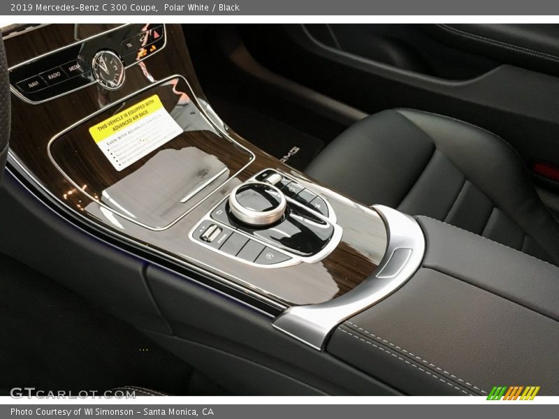 Polar White / Black 2019 Mercedes-Benz C 300 Coupe