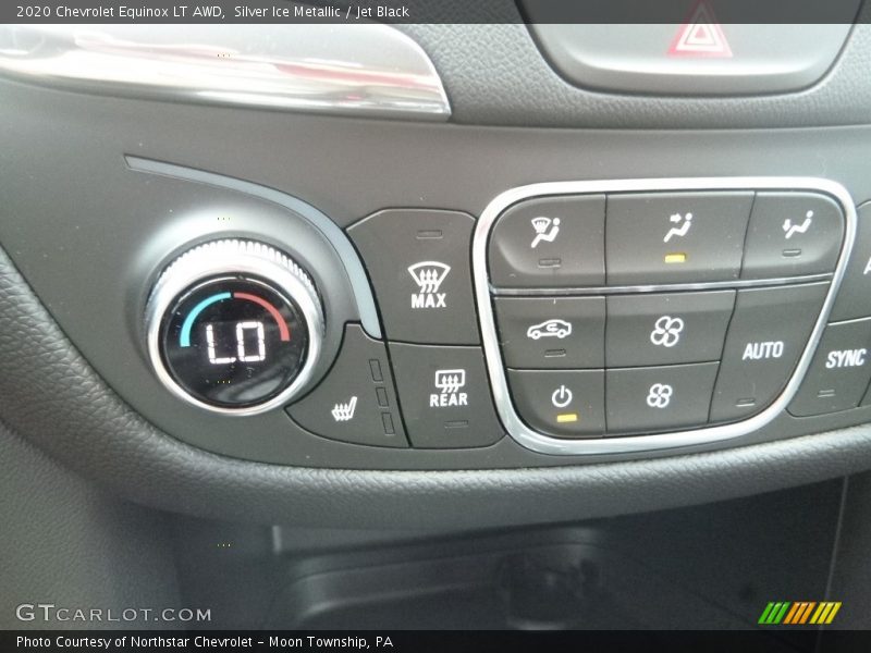Silver Ice Metallic / Jet Black 2020 Chevrolet Equinox LT AWD