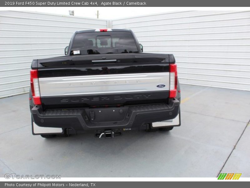 Agate Black / Camelback 2019 Ford F450 Super Duty Limited Crew Cab 4x4