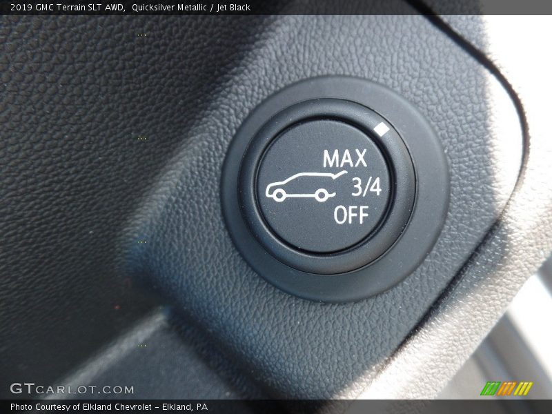 Quicksilver Metallic / Jet Black 2019 GMC Terrain SLT AWD