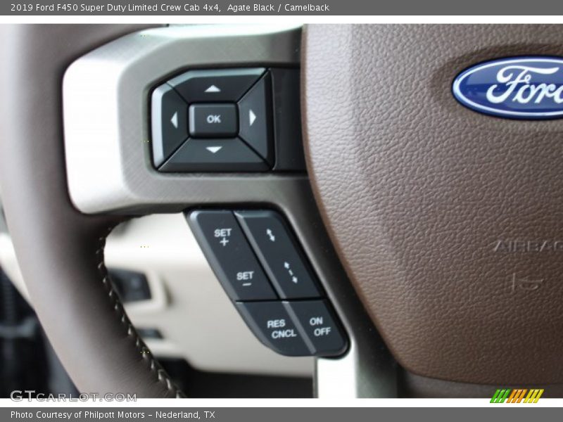  2019 F450 Super Duty Limited Crew Cab 4x4 Steering Wheel