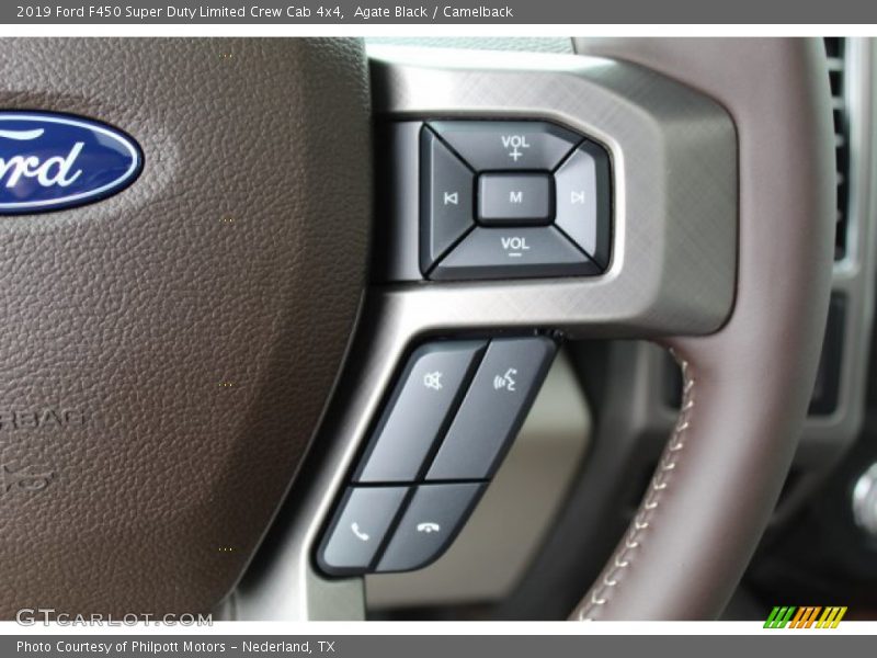  2019 F450 Super Duty Limited Crew Cab 4x4 Steering Wheel