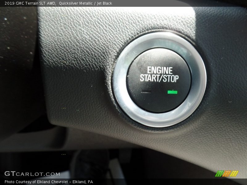 Quicksilver Metallic / Jet Black 2019 GMC Terrain SLT AWD