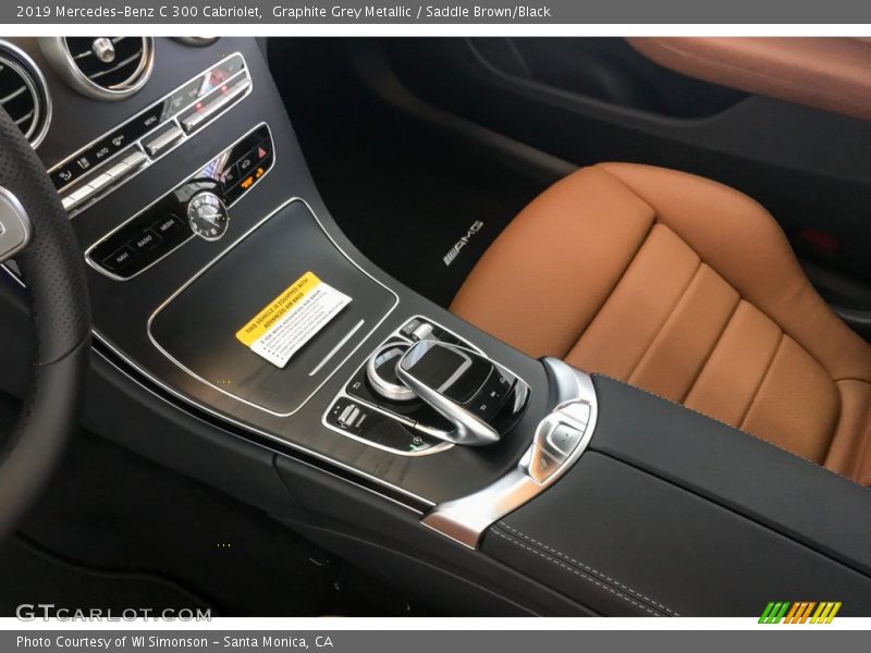 Graphite Grey Metallic / Saddle Brown/Black 2019 Mercedes-Benz C 300 Cabriolet