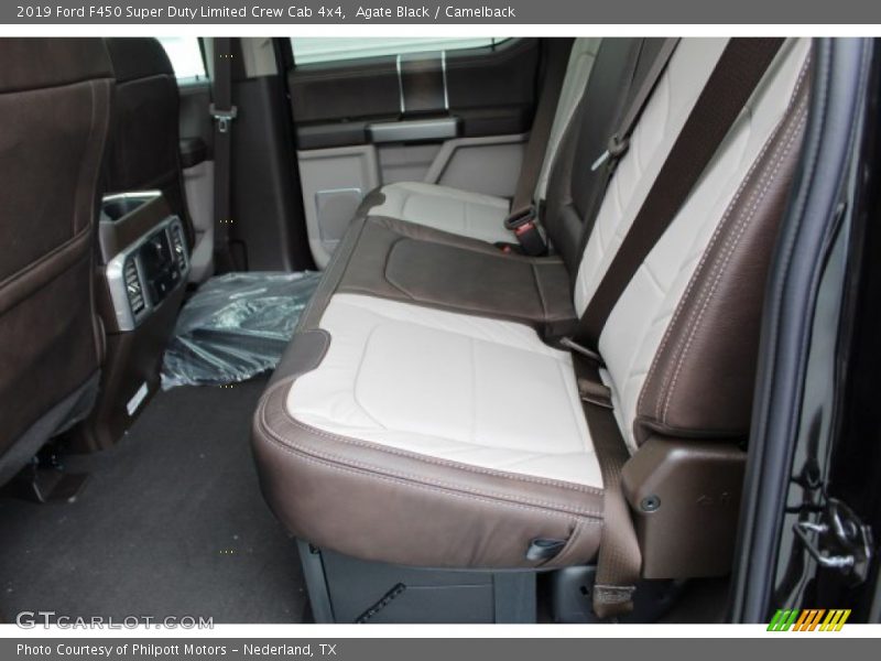 Rear Seat of 2019 F450 Super Duty Limited Crew Cab 4x4