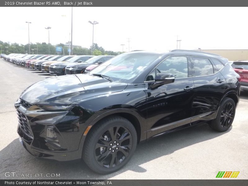 Black / Jet Black 2019 Chevrolet Blazer RS AWD