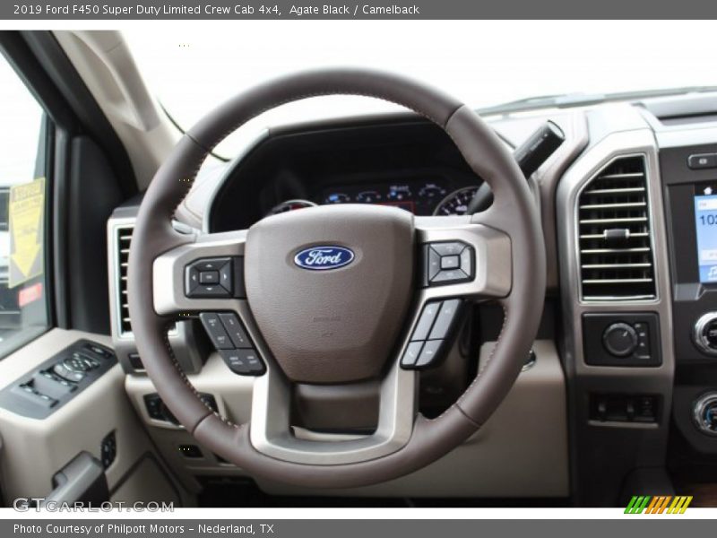  2019 F450 Super Duty Limited Crew Cab 4x4 Steering Wheel