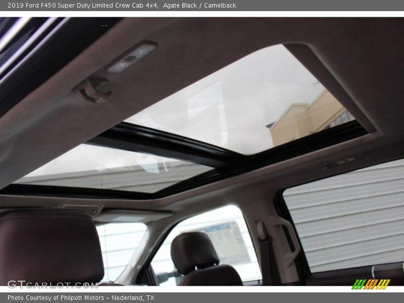 Sunroof of 2019 F450 Super Duty Limited Crew Cab 4x4