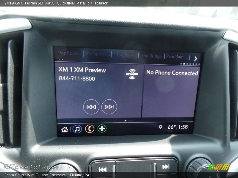 Quicksilver Metallic / Jet Black 2019 GMC Terrain SLT AWD