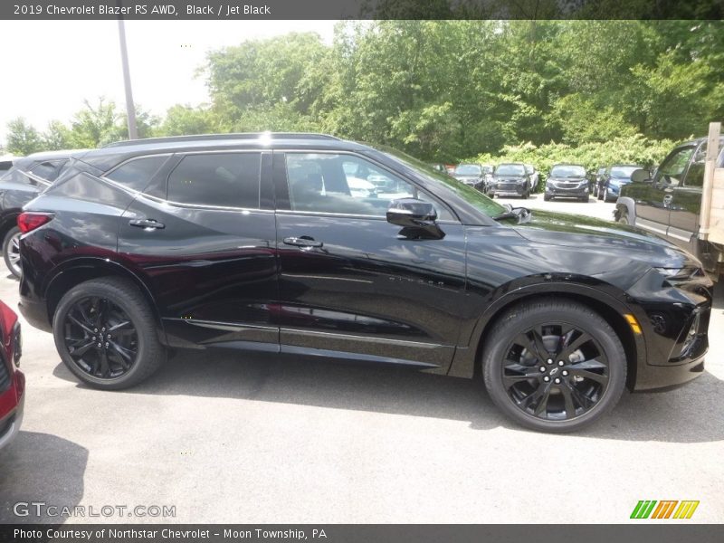 Black / Jet Black 2019 Chevrolet Blazer RS AWD