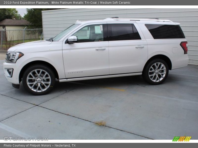  2019 Expedition Platinum White Platinum Metallic Tri-Coat