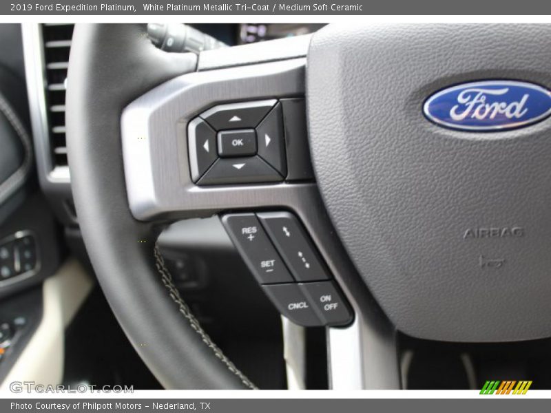  2019 Expedition Platinum Steering Wheel