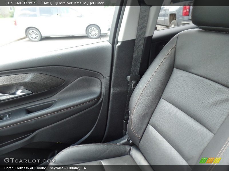Quicksilver Metallic / Jet Black 2019 GMC Terrain SLT AWD