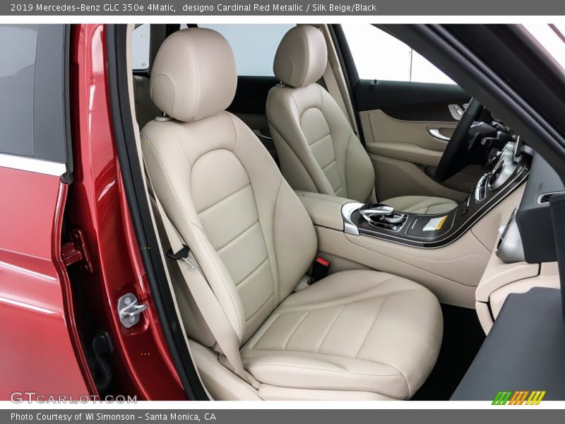 designo Cardinal Red Metallic / Silk Beige/Black 2019 Mercedes-Benz GLC 350e 4Matic