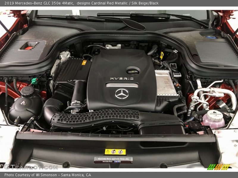 designo Cardinal Red Metallic / Silk Beige/Black 2019 Mercedes-Benz GLC 350e 4Matic