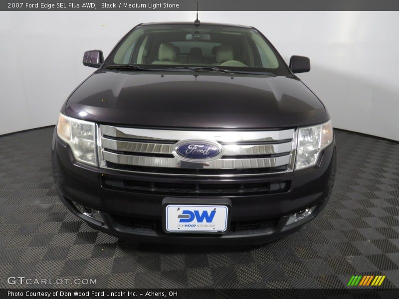Black / Medium Light Stone 2007 Ford Edge SEL Plus AWD