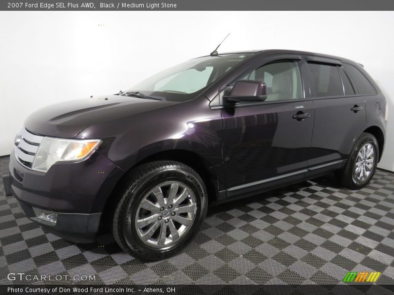 Black / Medium Light Stone 2007 Ford Edge SEL Plus AWD