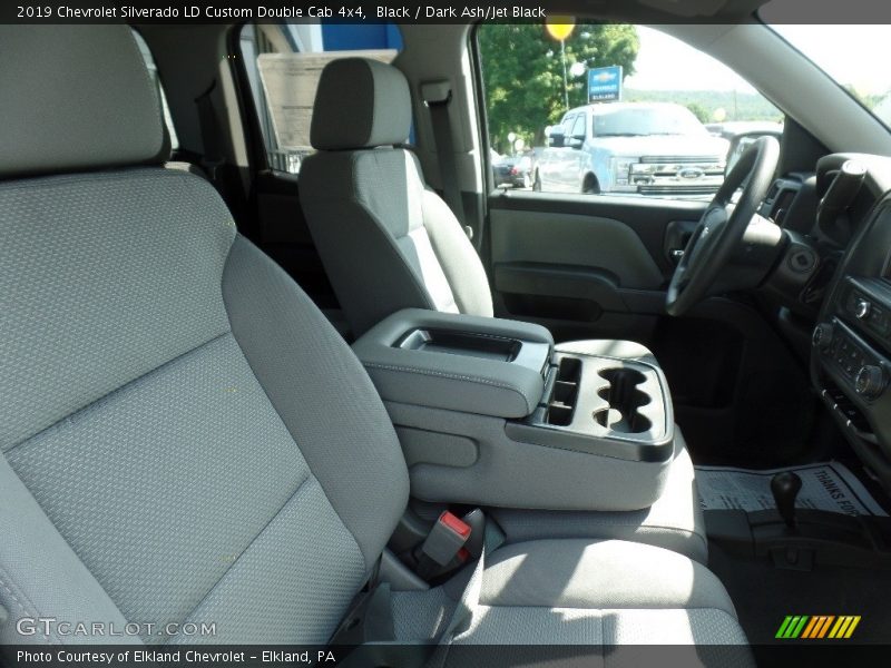 Black / Dark Ash/Jet Black 2019 Chevrolet Silverado LD Custom Double Cab 4x4