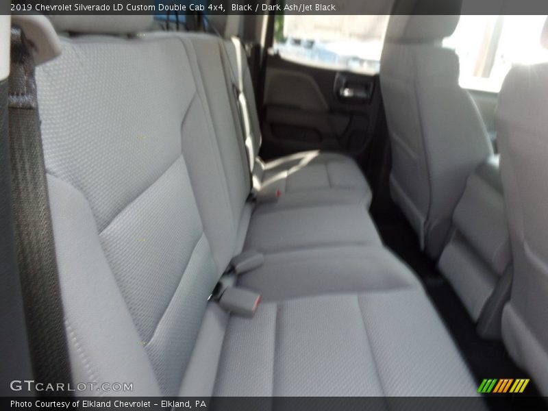 Black / Dark Ash/Jet Black 2019 Chevrolet Silverado LD Custom Double Cab 4x4