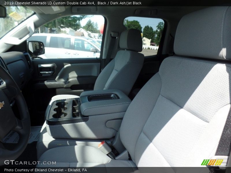 Black / Dark Ash/Jet Black 2019 Chevrolet Silverado LD Custom Double Cab 4x4