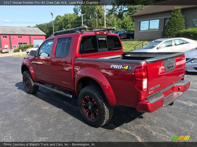 Lava Red / Graphite 2017 Nissan Frontier Pro-4X Crew Cab 4x4