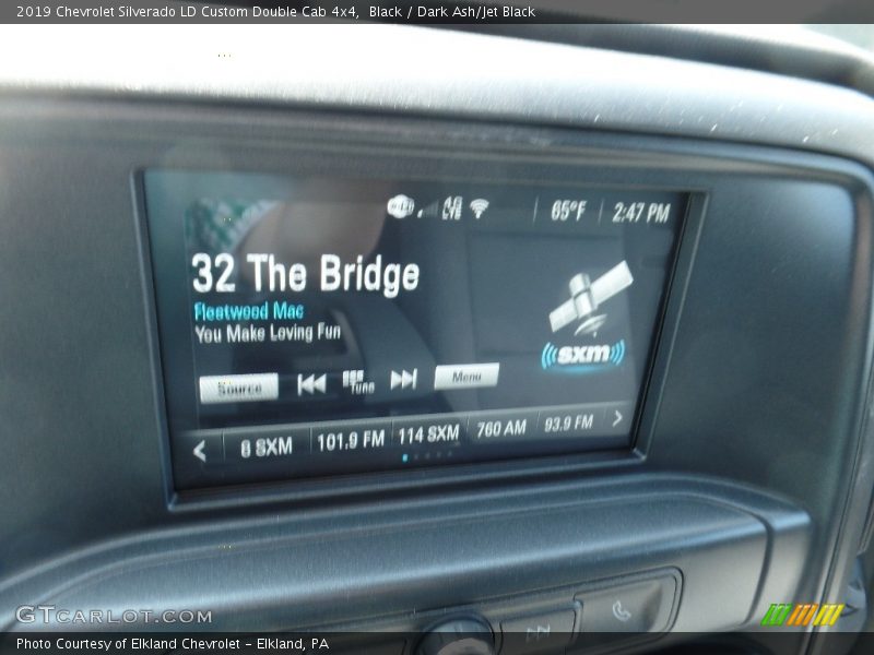 Black / Dark Ash/Jet Black 2019 Chevrolet Silverado LD Custom Double Cab 4x4