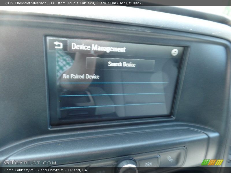 Black / Dark Ash/Jet Black 2019 Chevrolet Silverado LD Custom Double Cab 4x4