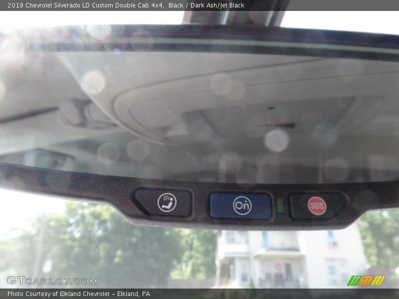 Black / Dark Ash/Jet Black 2019 Chevrolet Silverado LD Custom Double Cab 4x4
