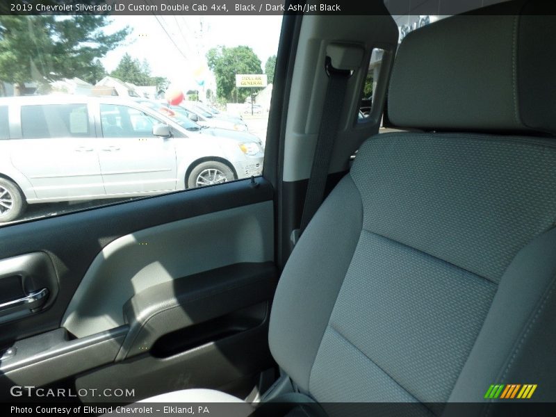 Black / Dark Ash/Jet Black 2019 Chevrolet Silverado LD Custom Double Cab 4x4
