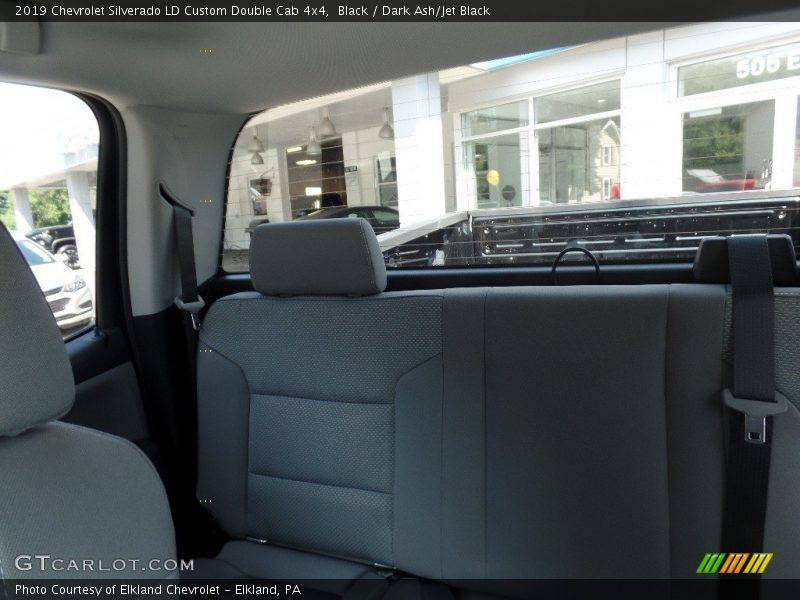 Black / Dark Ash/Jet Black 2019 Chevrolet Silverado LD Custom Double Cab 4x4