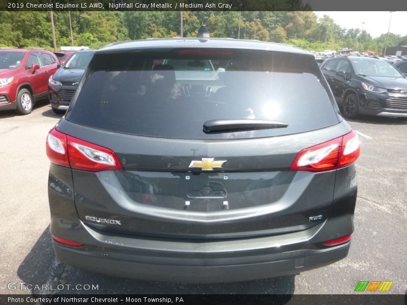 Nightfall Gray Metallic / Medium Ash Gray 2019 Chevrolet Equinox LS AWD