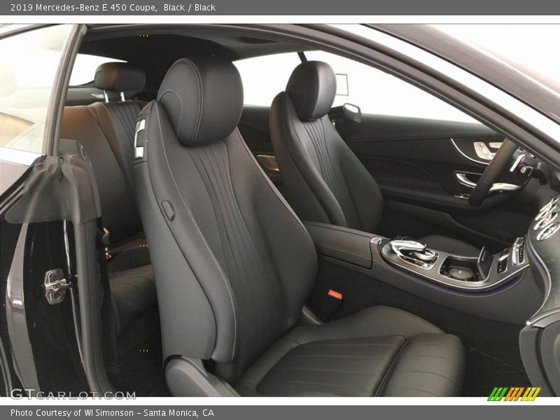 Black / Black 2019 Mercedes-Benz E 450 Coupe