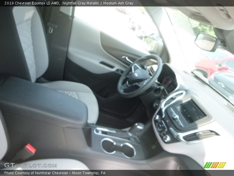 Nightfall Gray Metallic / Medium Ash Gray 2019 Chevrolet Equinox LS AWD