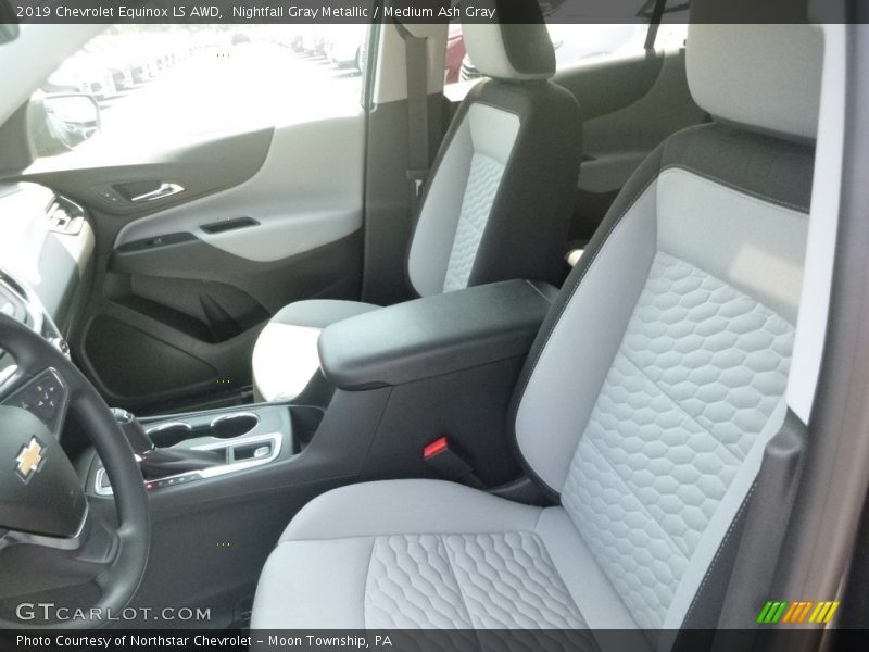 Nightfall Gray Metallic / Medium Ash Gray 2019 Chevrolet Equinox LS AWD