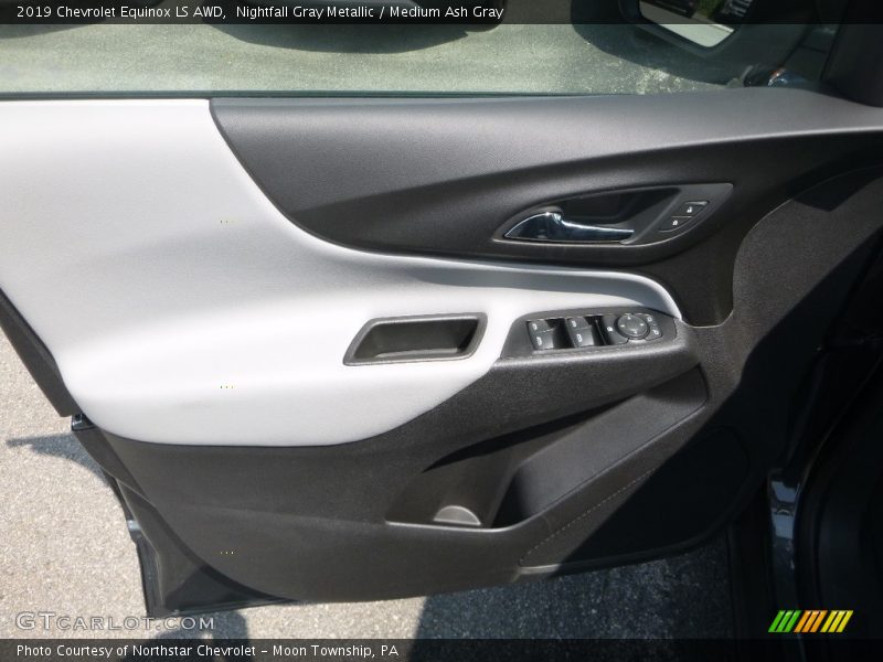 Nightfall Gray Metallic / Medium Ash Gray 2019 Chevrolet Equinox LS AWD