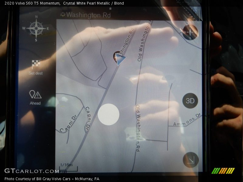 Navigation of 2020 S60 T5 Momentum