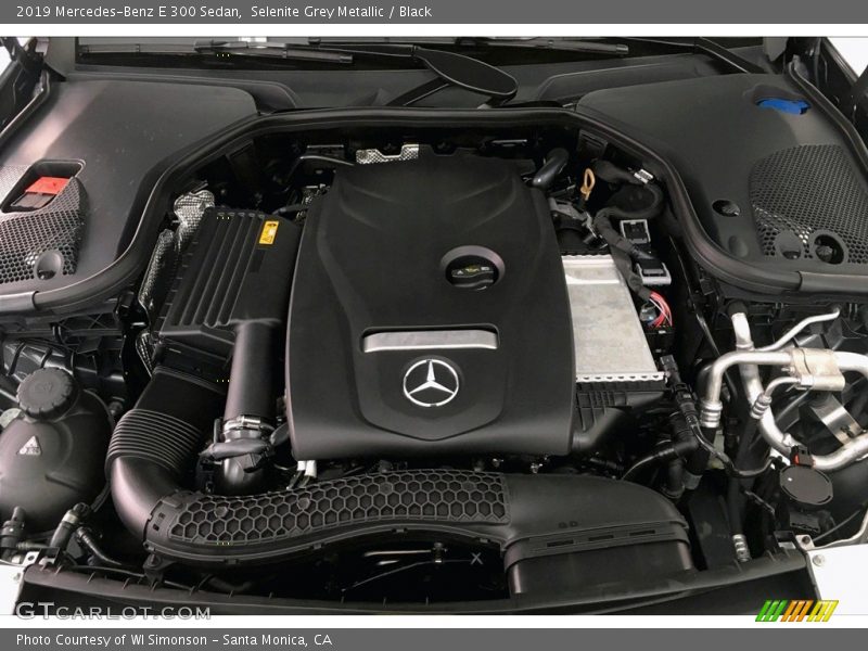 Selenite Grey Metallic / Black 2019 Mercedes-Benz E 300 Sedan