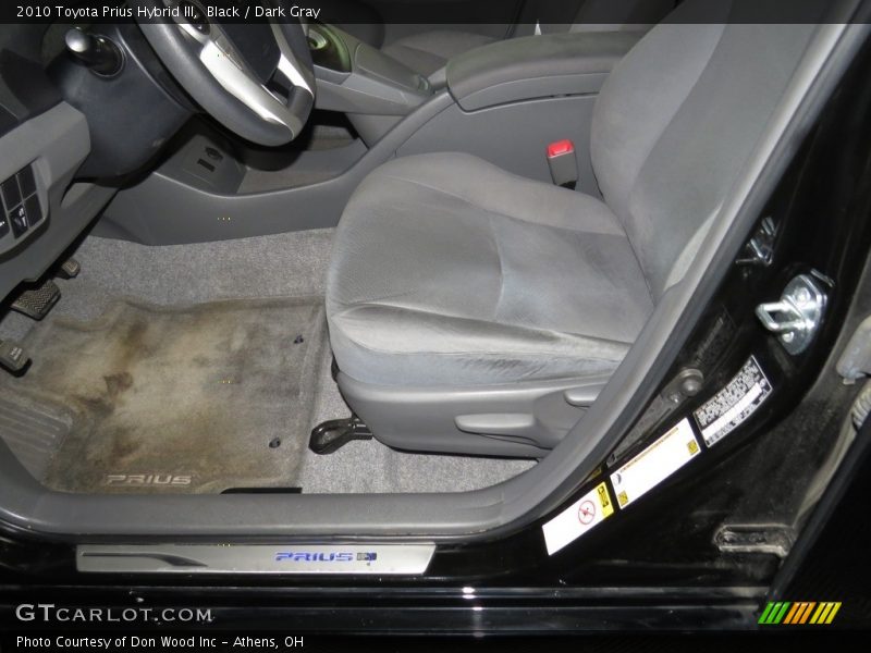 Black / Dark Gray 2010 Toyota Prius Hybrid III