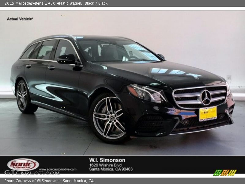 Black / Black 2019 Mercedes-Benz E 450 4Matic Wagon