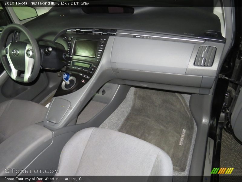 Black / Dark Gray 2010 Toyota Prius Hybrid III