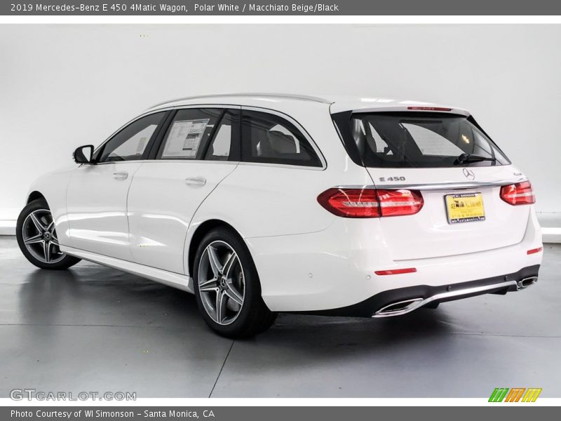 Polar White / Macchiato Beige/Black 2019 Mercedes-Benz E 450 4Matic Wagon