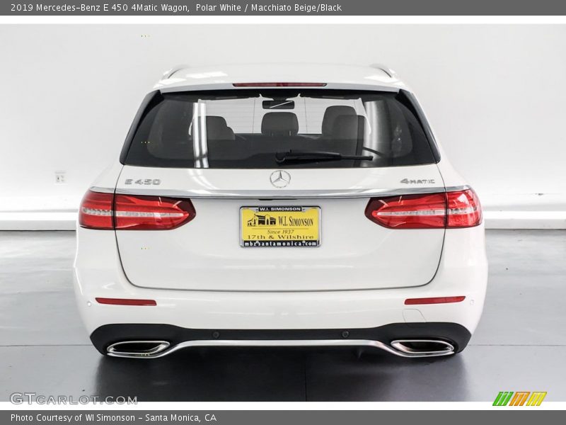 Polar White / Macchiato Beige/Black 2019 Mercedes-Benz E 450 4Matic Wagon