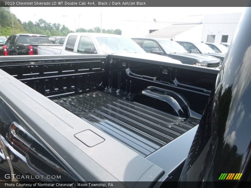 Black / Dark Ash/Jet Black 2019 Chevrolet Silverado LD WT Double Cab 4x4
