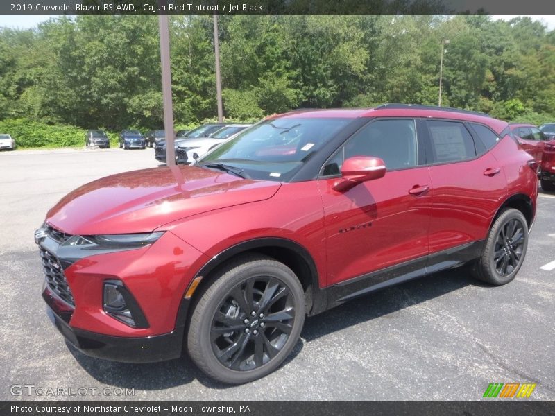 Cajun Red Tintcoat / Jet Black 2019 Chevrolet Blazer RS AWD