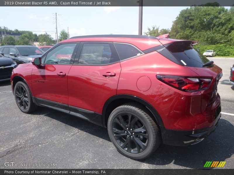 Cajun Red Tintcoat / Jet Black 2019 Chevrolet Blazer RS AWD