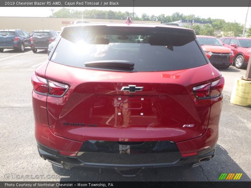 Cajun Red Tintcoat / Jet Black 2019 Chevrolet Blazer RS AWD