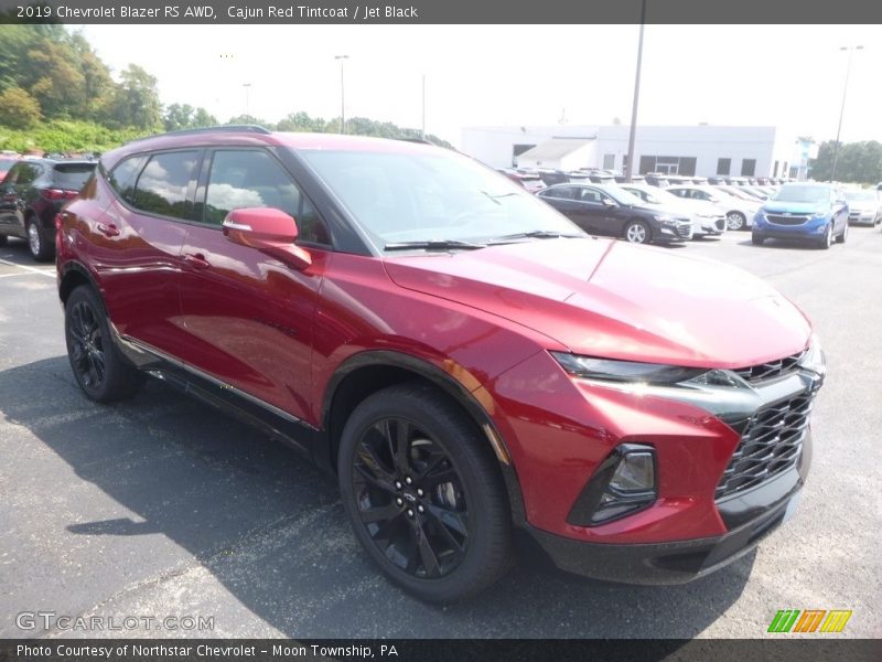 Cajun Red Tintcoat / Jet Black 2019 Chevrolet Blazer RS AWD