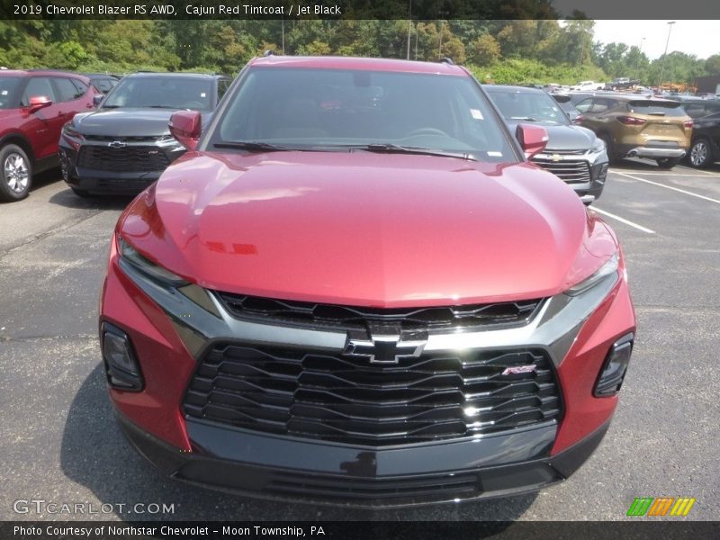 Cajun Red Tintcoat / Jet Black 2019 Chevrolet Blazer RS AWD
